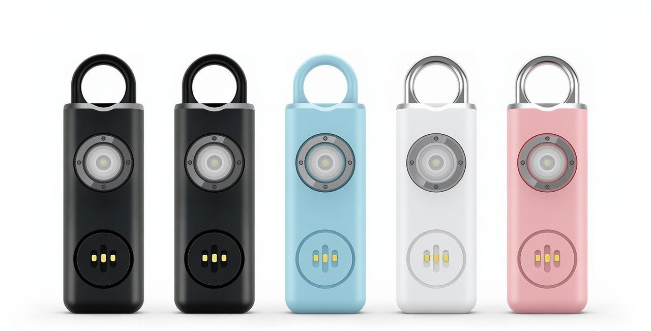 Her Safety Guardian 130db Personal Alarm Family Pack of 5.